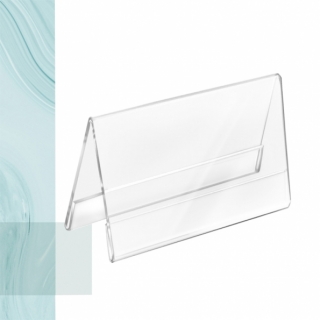 Double Sided V-Shaped Desktop Sign Display Double Sided V-Shaped Desktop Sign Display